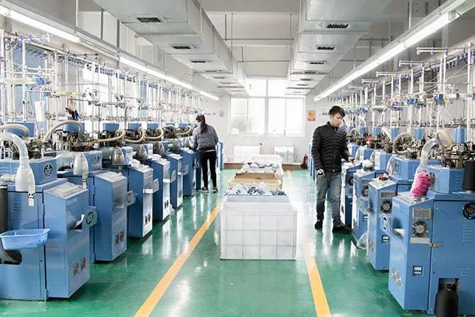 exposition de l'usine de chaussettes oksox