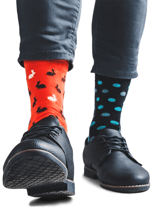 großartige maßgeschneiderte Socken für Männer